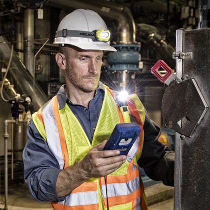 Home 8 peli headlamp safety light industrial